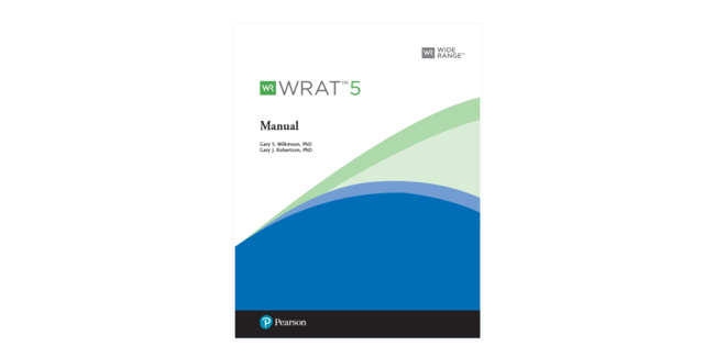 Wide Range Achievement Test, 5th Edition